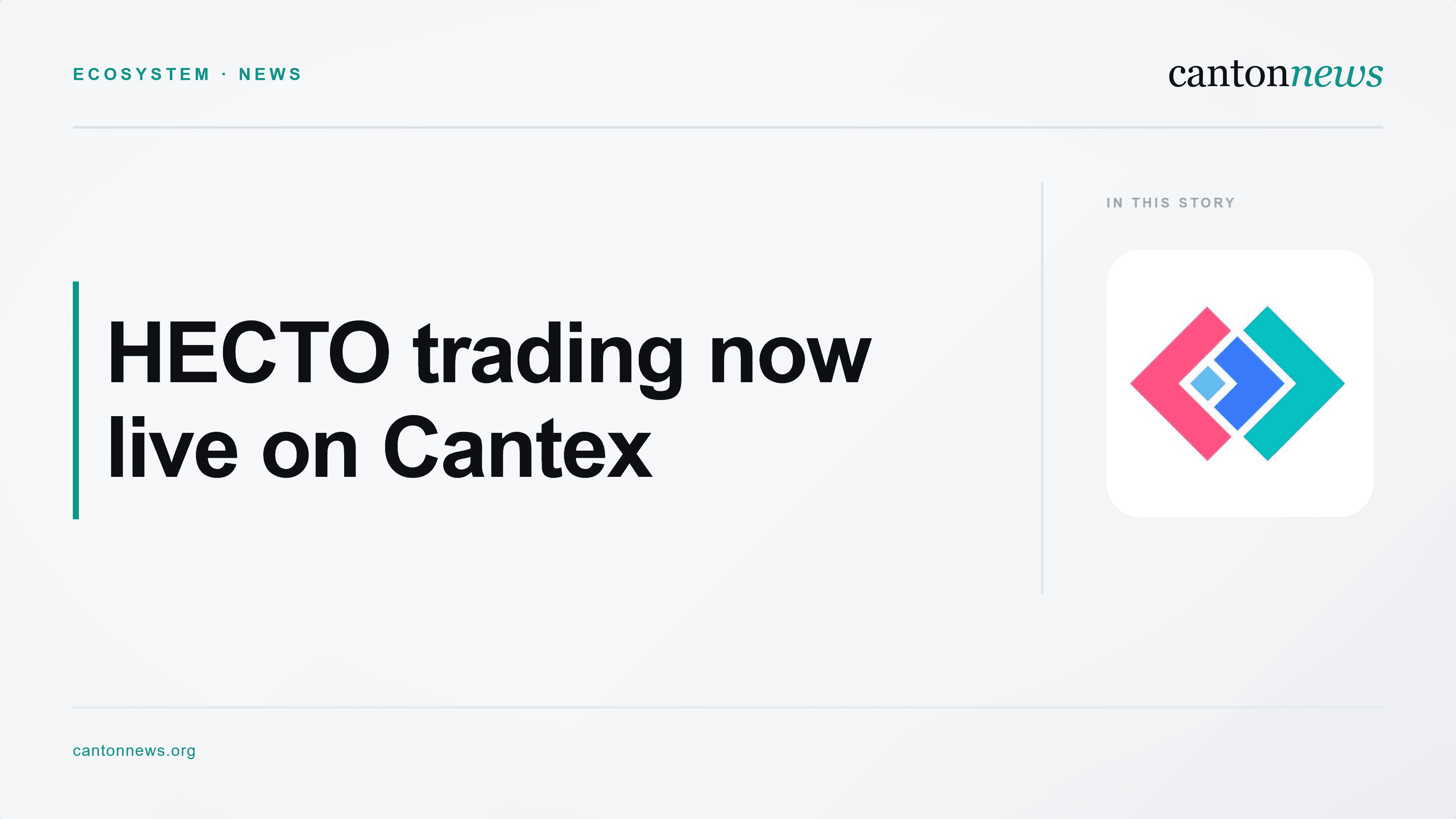 HECTO Now Available for Trading on Cantex