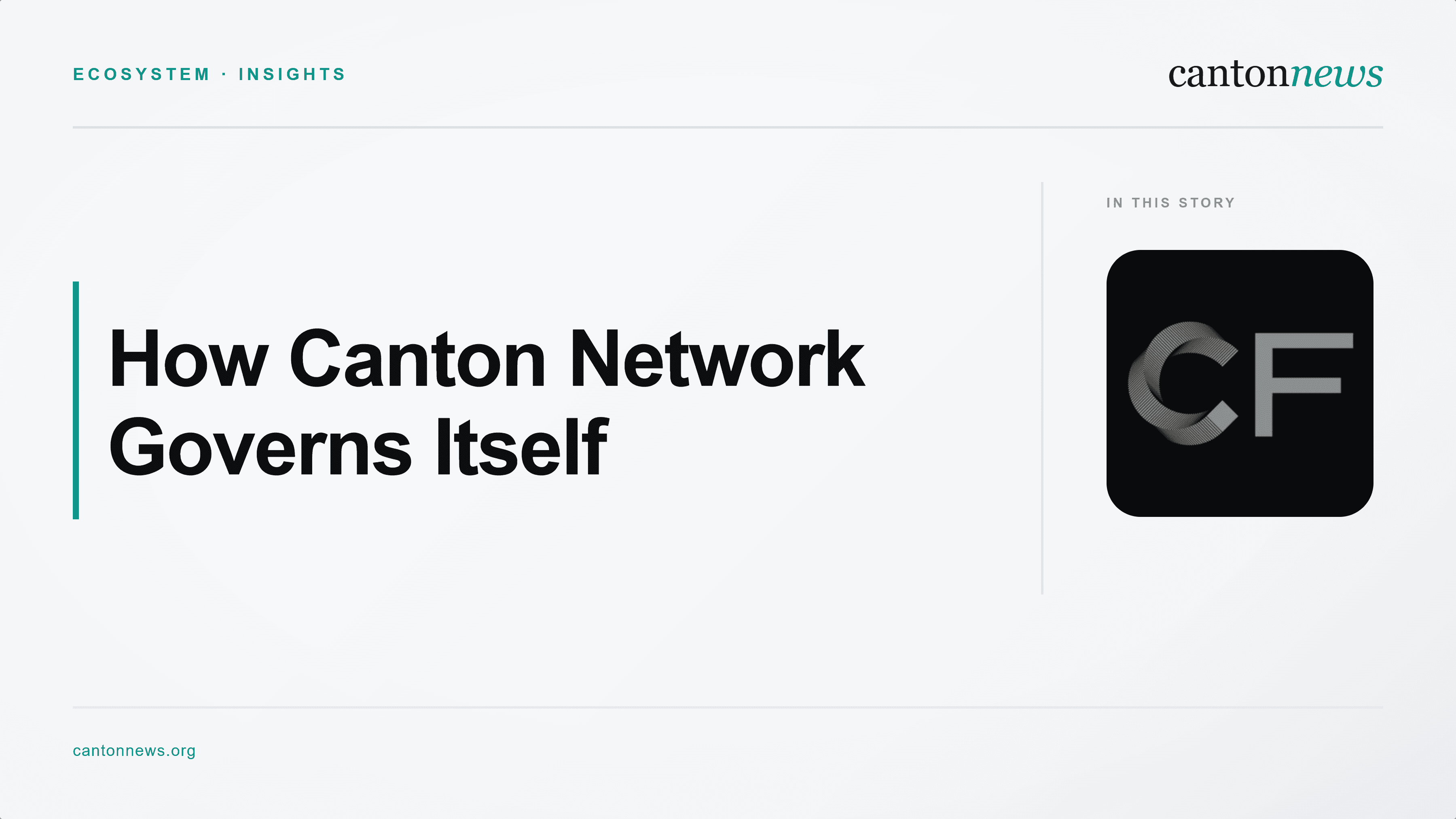 How Canton Network Governs Itself: A Guide to the CIP Process